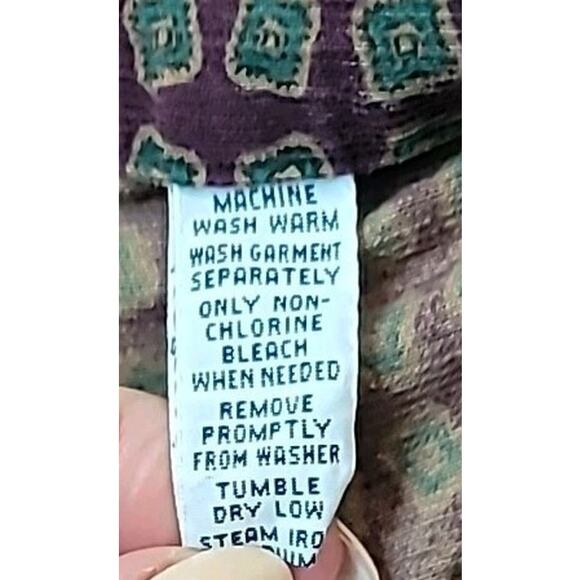 Vintage 90s Ralph Lauren Corduroy Shirt Men’s XL Red Micro Wale Classic Fit - Picture 7 of 7